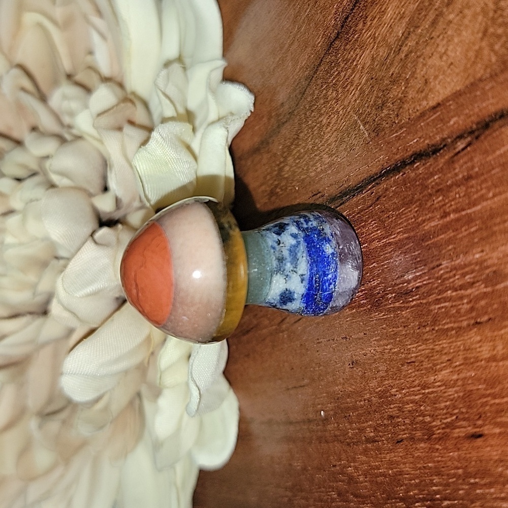 7 Chakras Mushroom Crystal